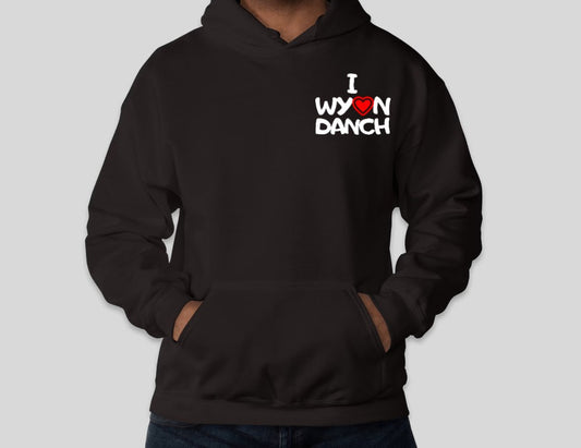 I Love Wyandanch – Pocket Logo Hoodie