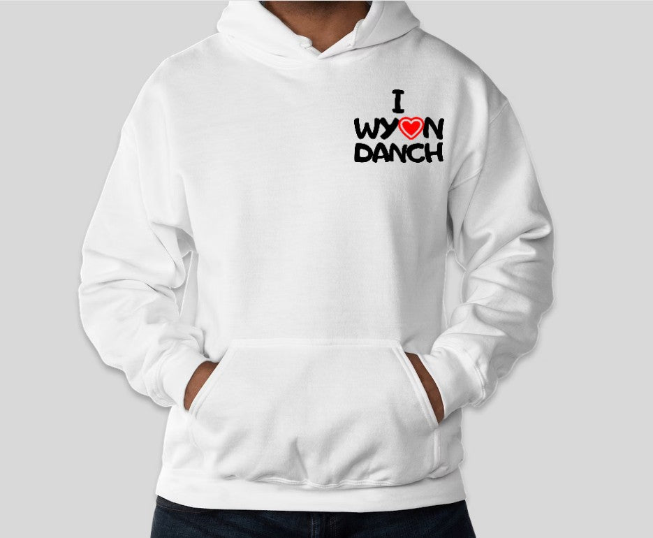 I Love Wyandanch – Pocket Logo Hoodie
